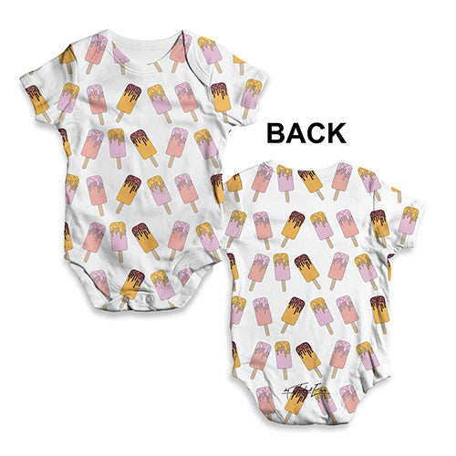Ice lolly Popsicle Collection Baby Unisex ALL-OVER PRINT Baby Grow Bodysuit