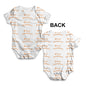 Best Cuddles Baby Unisex ALL-OVER PRINT Baby Grow Bodysuit