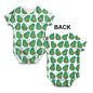 Cute Avocado Baby Unisex ALL-OVER PRINT Baby Grow Bodysuit