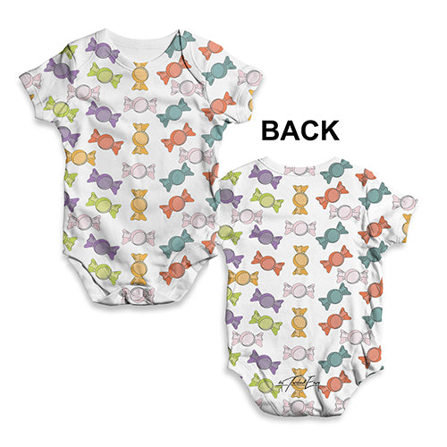 Sugar Rush! Baby Unisex ALL-OVER PRINT Baby Grow Bodysuit