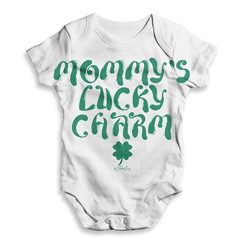 Mommy's Lucky Charm Baby Unisex ALL-OVER PRINT Baby Grow Bodysuit