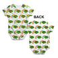 Saint Patrick's Day Rainbow Pattern Baby Unisex ALL-OVER PRINT Baby Grow Bodysuit