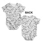 Deer Sketch Pattern Baby Unisex ALL-OVER PRINT Baby Grow Bodysuit