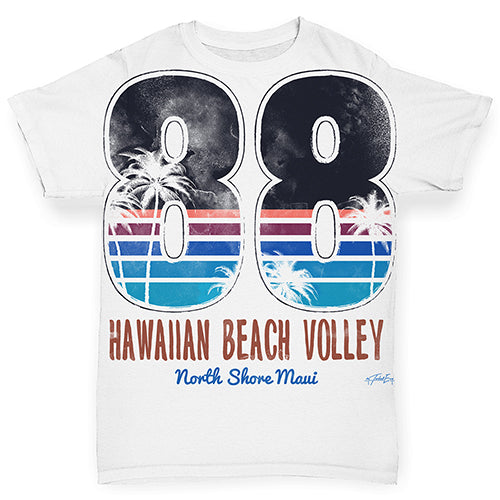 Hawaiian Beach Volley Baby Toddler ALL-OVER PRINT Baby T-shirt