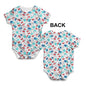 Ice Lollipops Pattern Baby Unisex ALL-OVER PRINT Baby Grow Bodysuit