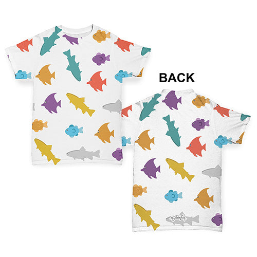 Tropical Fish Baby Toddler ALL-OVER PRINT Baby T-shirt