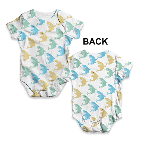 Lots of Fishes Baby Unisex ALL-OVER PRINT Baby Grow Bodysuit