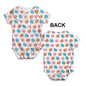 Seashells and Starfishes Baby Unisex ALL-OVER PRINT Baby Grow Bodysuit