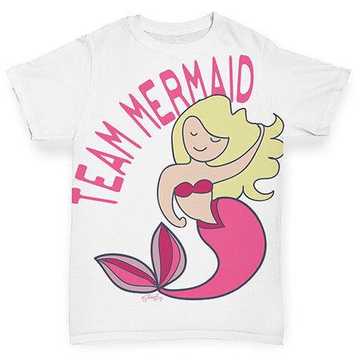 Team Mermaid Baby Toddler ALL-OVER PRINT Baby T-shirt