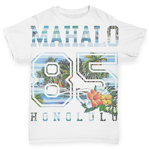 Mahalo Honolulu Baby Toddler ALL-OVER PRINT Baby T-shirt