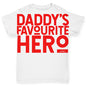 Daddy's Favourite Hero Baby Toddler ALL-OVER PRINT Baby T-shirt