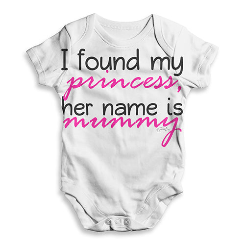 Her Name Is Mummy Baby Unisex ALL-OVER PRINT Baby Grow Bodysuit