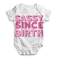 Sassy Since Birth Baby Unisex ALL-OVER PRINT Baby Grow Bodysuit