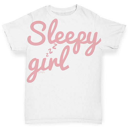 Sleepy Girl Baby Toddler ALL-OVER PRINT Baby T-shirt
