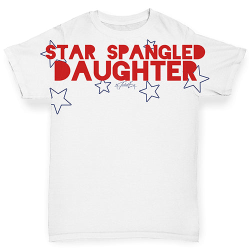 Star Spangled Daughter 4th July Baby Toddler ALL-OVER PRINT Baby T-shirt
