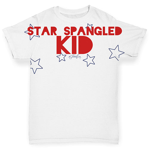 Star Spangled Kid 4th July Baby Toddler ALL-OVER PRINT Baby T-shirt