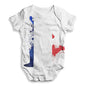 Football Soccer Silhouette France Baby Unisex ALL-OVER PRINT Baby Grow Bodysuit