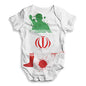 Football Soccer Silhouette Iran Baby Unisex ALL-OVER PRINT Baby Grow Bodysuit