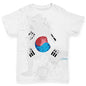 Football Soccer Silhouette South Korea Baby Toddler ALL-OVER PRINT Baby T-shirt