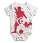 Football Soccer Silhouette Tunisia Baby Unisex ALL-OVER PRINT Baby Grow Bodysuit