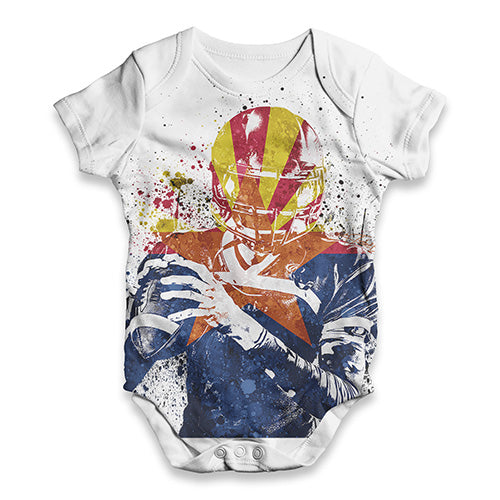 Arizona American Football Player Baby Unisex ALL-OVER PRINT Baby Grow Bodysuit