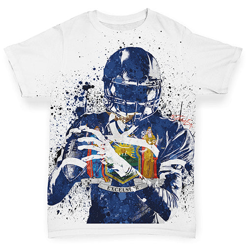 New York American Football Player Baby Toddler ALL-OVER PRINT Baby T-shirt