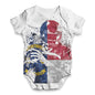 North Carolina American Football Player Baby Unisex ALL-OVER PRINT Baby Grow Bodysuit