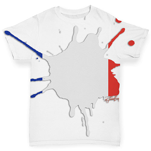 France Splat Baby Toddler ALL-OVER PRINT Baby T-shirt