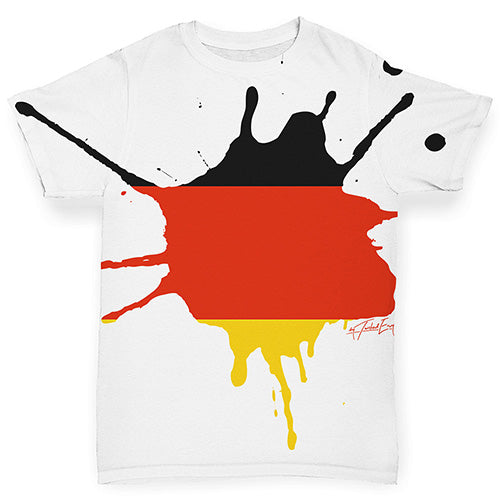 Germany Splat Baby Toddler ALL-OVER PRINT Baby T-shirt