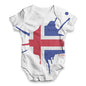 Iceland Splat Baby Unisex ALL-OVER PRINT Baby Grow Bodysuit