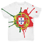 Portugal Splat Baby Toddler ALL-OVER PRINT Baby T-shirt