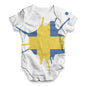 Sweden Splat Baby Unisex ALL-OVER PRINT Baby Grow Bodysuit