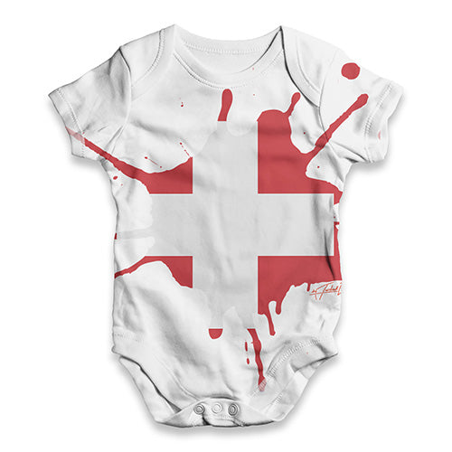 Switzerland Splat Baby Unisex ALL-OVER PRINT Baby Grow Bodysuit