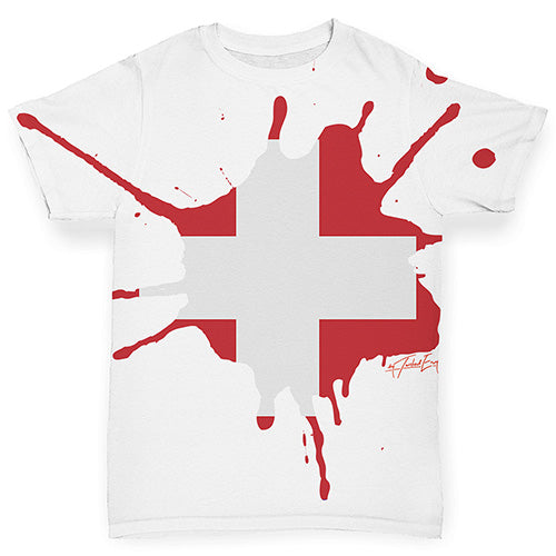 Switzerland Splat Baby Toddler ALL-OVER PRINT Baby T-shirt