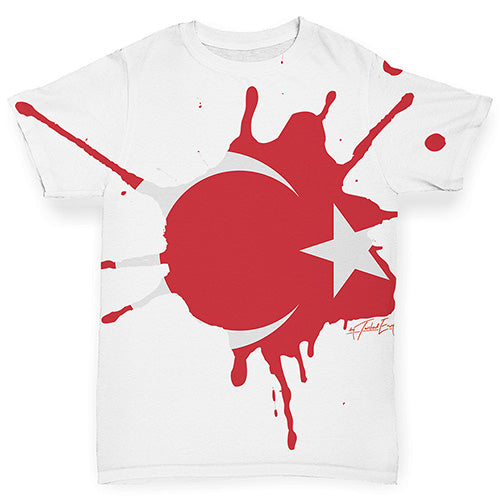 Turkey Splat Baby Toddler ALL-OVER PRINT Baby T-shirt