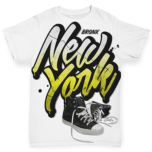 Bronx New York Sneakers Baby Toddler ALL-OVER PRINT Baby T-shirt