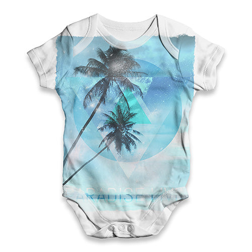 Paradise Livin' Baby Unisex ALL-OVER PRINT Baby Grow Bodysuit