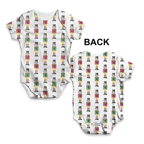 Nutcrackers Pattern Baby Unisex ALL-OVER PRINT Baby Grow Bodysuit