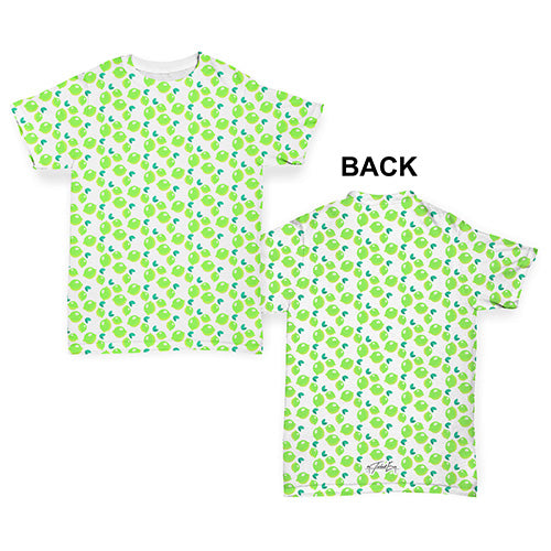 Limes Repeat Pattern Baby Toddler ALL-OVER PRINT Baby T-shirt