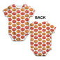 Lots Of Pumpkins Pattern Baby Unisex ALL-OVER PRINT Baby Grow Bodysuit