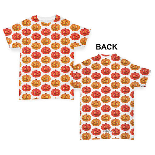 Lots Of Pumpkins Pattern Baby Toddler ALL-OVER PRINT Baby T-shirt