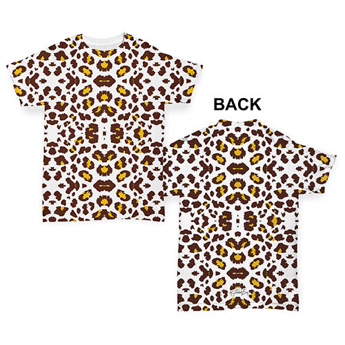 Leopard Print Pattern Baby Toddler ALL-OVER PRINT Baby T-shirt