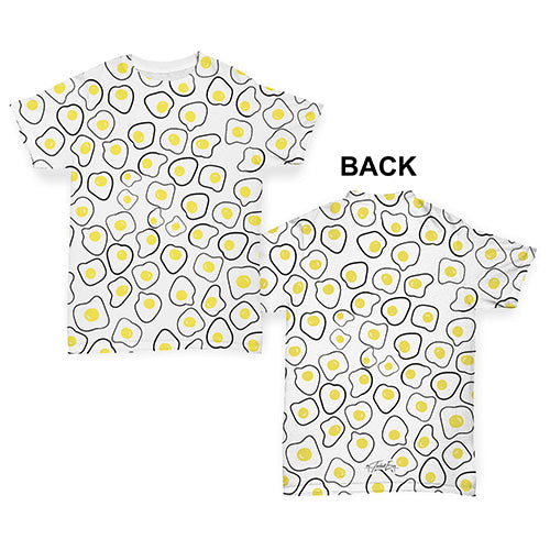 Eggs Eggs Eggs Repeat Baby Toddler ALL-OVER PRINT Baby T-shirt