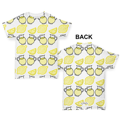 Lemonade Jugs Repeat Baby Toddler ALL-OVER PRINT Baby T-shirt