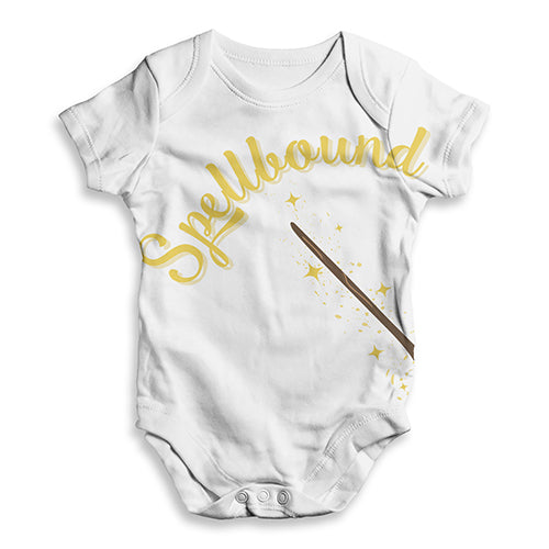 ALL-OVER PRINT Bodysuit Onesie Spellbound Baby Unisex ALL-OVER PRINT Baby Grow Bodysuit 6 - 12 Months White