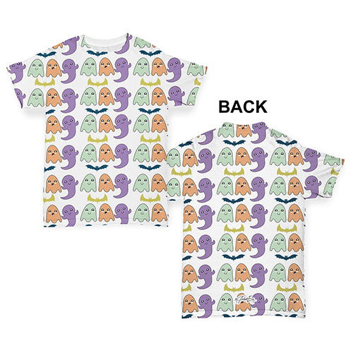 Ghosties 4eva Pattern Baby Toddler ALL-OVER PRINT Baby T-shirt
