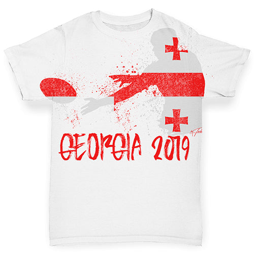 Rugby Georgia 2019 Baby Toddler ALL-OVER PRINT Baby T-shirt