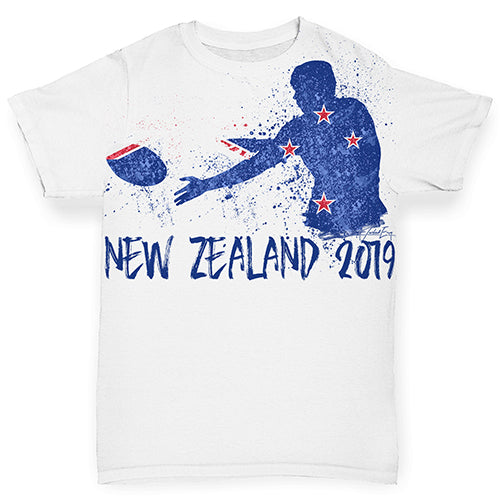 Rugby New Zealand 2019 Baby Toddler ALL-OVER PRINT Baby T-shirt