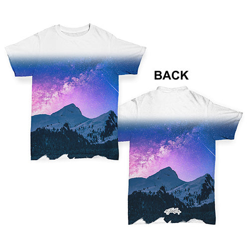 Mountains Galaxy Cosmos Baby Toddler ALL-OVER PRINT Baby T-shirt