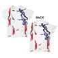 USA Fencing Silhouette Baby Toddler ALL-OVER PRINT Baby T-shirt